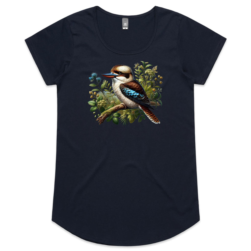 Kookaburra Womens AS Colour Scoop Neck T-Shirt