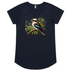 Kookaburra Womens AS Colour Scoop Neck T-Shirt