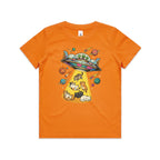 UFO Cat Abduction Kids AS Colour T-shirt Orange Kids Youth T-shirt animal Printed In Australia Sci Fi