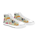 Sushi - Men's High Top Canvas Shoes