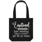 Emotional Baggage - Canvas Tote Bag
