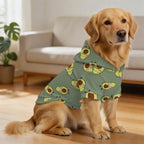 Avocado Characters Pet Hoodie (Large Size)