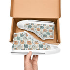 Cute Cat Faces Women's High Top Canvas Shoes Womens Classic High Top Shoes animal Printed Offshore