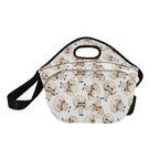 Cute Mushrooms - Neoprene Lunch Bag Neoprene Lunch Bag Printed Offshore