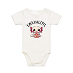 Snaxalotl, Axolotl Pizza - Baby Bodysuit