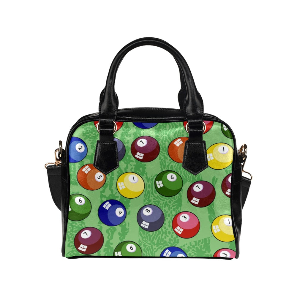 Pool Balls - Shoulder Handbag (Model 1634) One size Shoulder Handbags (1634)