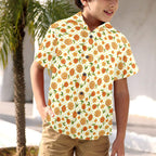 Graphic Floral Junior Kids Hawaiian Shirt