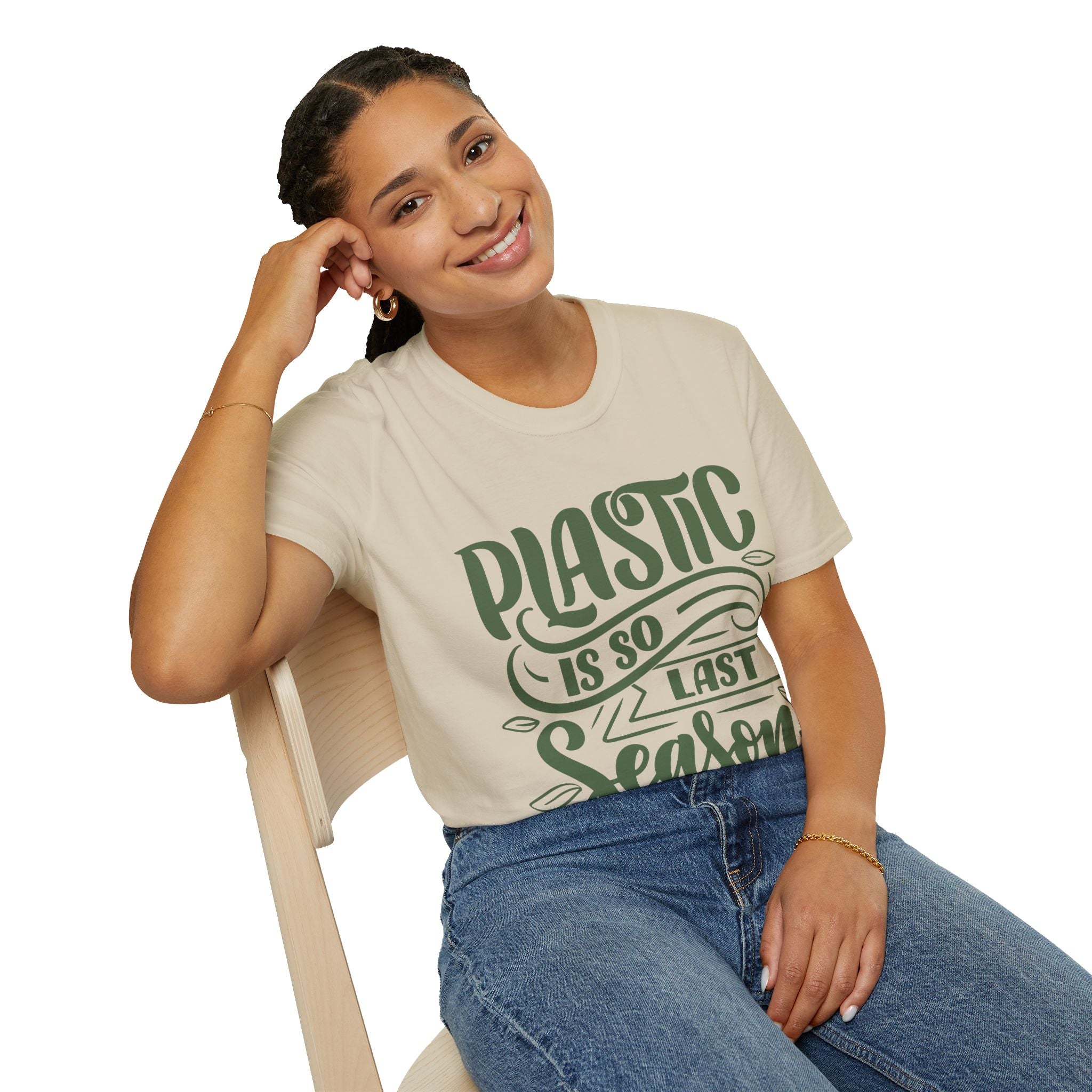 Plastic Is So Last Season - Unisex Softstyle T-Shirt