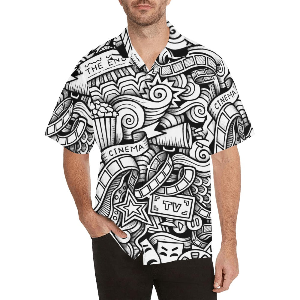 Entertainment - Mens Hawaiian Shirt