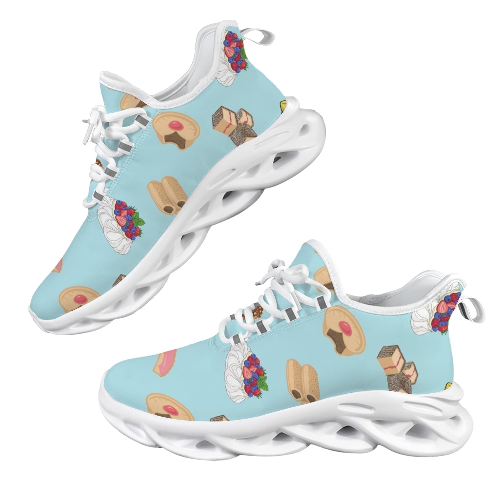 Classic Aussie Food Icons Women's Twisted Sole Sneakers