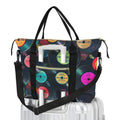 Retro Vinyl Records Duffle Bag-Simple (Model 1715) One Size Duffle Bag-Simple (1715)