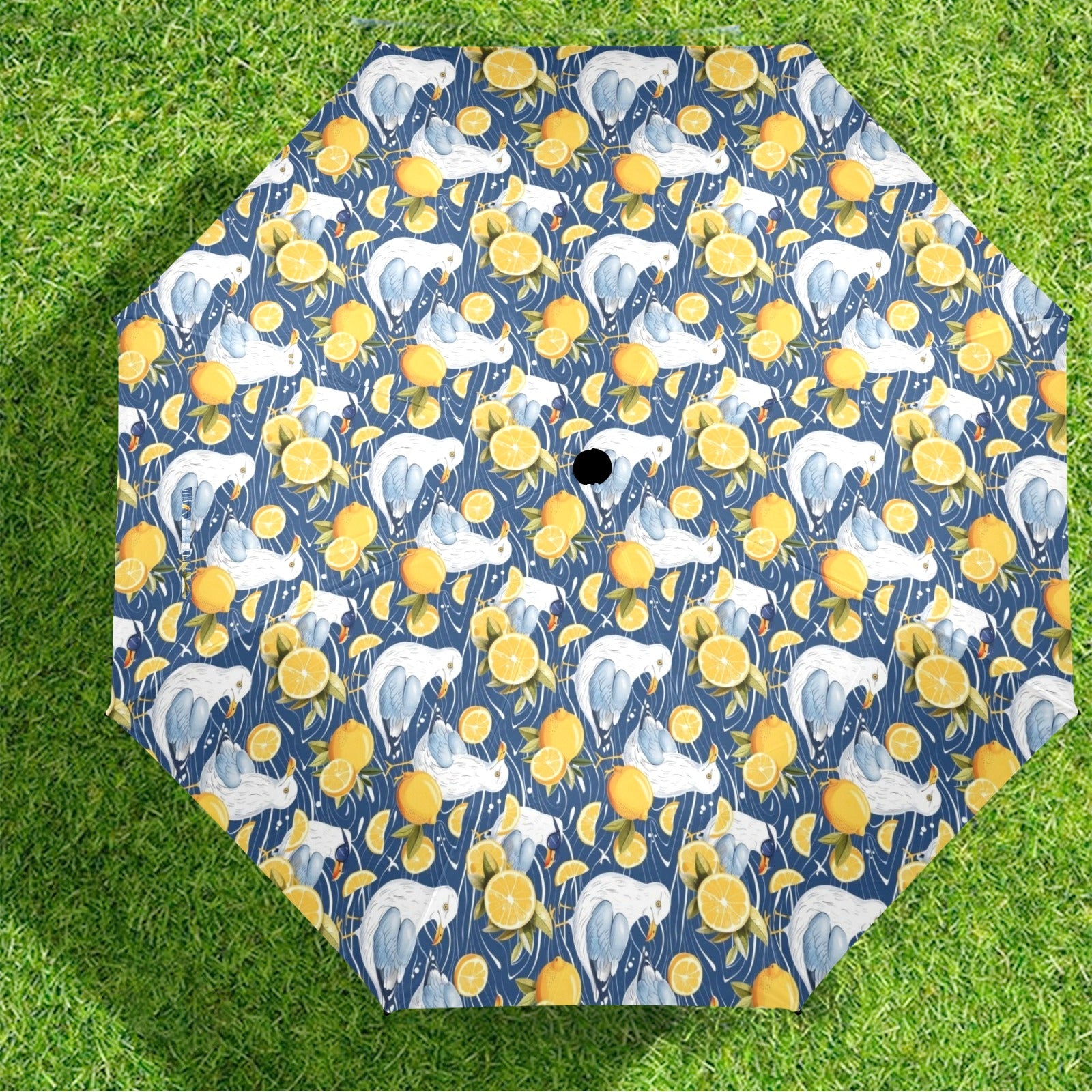 Lemon Seagull - Umbrella Umbrella animal Printed Offshore