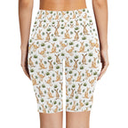 Kangaroos Women's Bike Shorts With Side Pockets