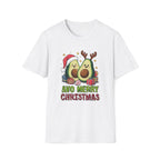 Avo Merry Christmas, Avocado - Unisex Softstyle T-Shirt