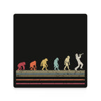 Trumpet Player Evolution - Ceramic Coasters (Square) Ceramic Coasters Music Printed Offshore