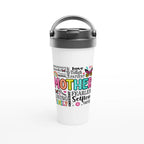 Mother Word Cloud - White 15oz Stainless Steel Travel Mug Default Title Travel Mug Globally Fulfilled Mum