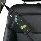 Astronaut Dinosaurs Car Seat Belt Cover 7''x10'' (Pack of 2) Car Seat Belt Cover 7x10 (Pack of 2) animal Printed Offshore Space