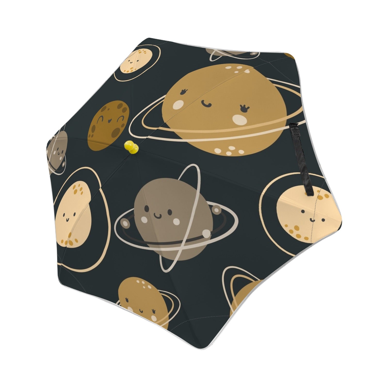 Planets Kids Safe Round Corner Umbrella One Size Kids Safe Round Corner Umbrella Printed Offshore Space