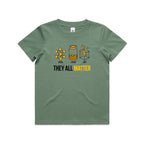 They All Matter Solid Liquid Gas Kids AS Colour T-shirt Sage Kids Youth T-shirt Printed In Australia Science