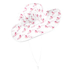 Flamingos Wide Brim Bucket Hat Wide Brim Bucket Hat animal Printed Offshore