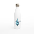 Ice-Osceles - White 17oz Stainless Steel Water Bottle Default Title White Water Bottle Globally Fulfilled Maths Science