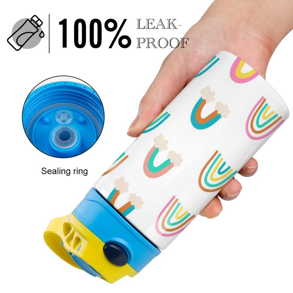 Rainbows - Little Kids Water Bottle Little Kids Water Bottle Printed Offshore