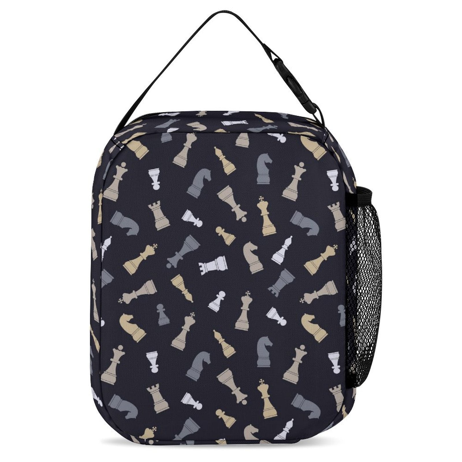 Chess Pattern Backpack, Lunch Bag & Pencil Case Set