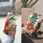 Native Flora - 20oz Mobile Tumbler with Lid (Black Lock) 20oz Travel Mug Plants Printed Offshore