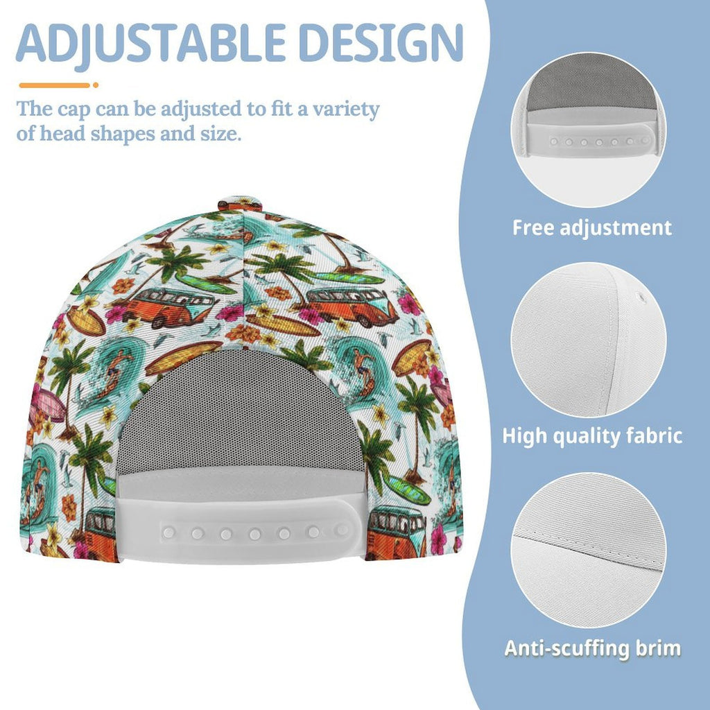 Surfing Safari Kids Baseball Cap