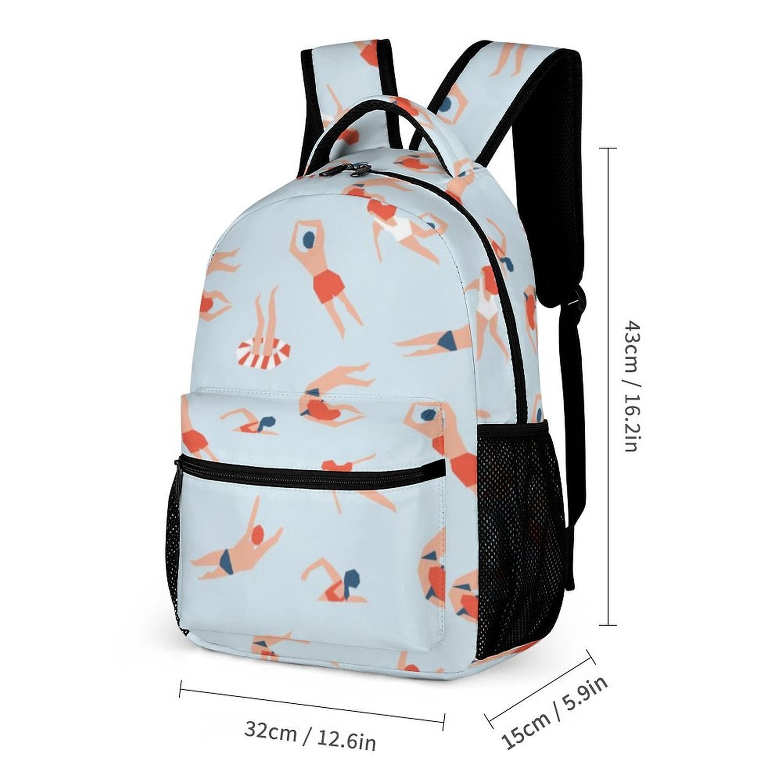 Summer Swim Backpack, Lunch Bag & Pencil Case Set