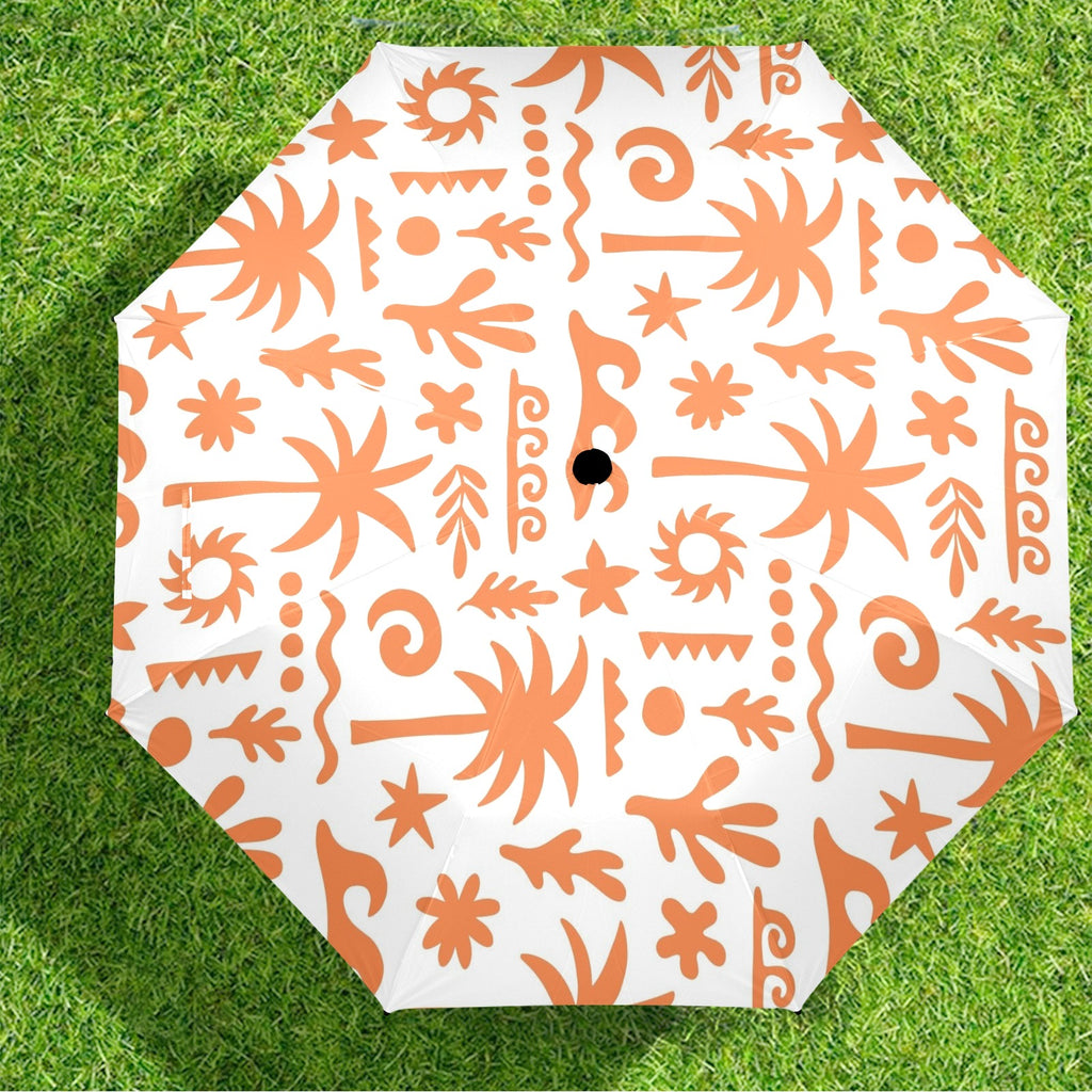 Orange Surf Umbrella Umbrella Printed Offshore Surf