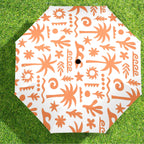 Orange Surf Umbrella Umbrella Printed Offshore Surf