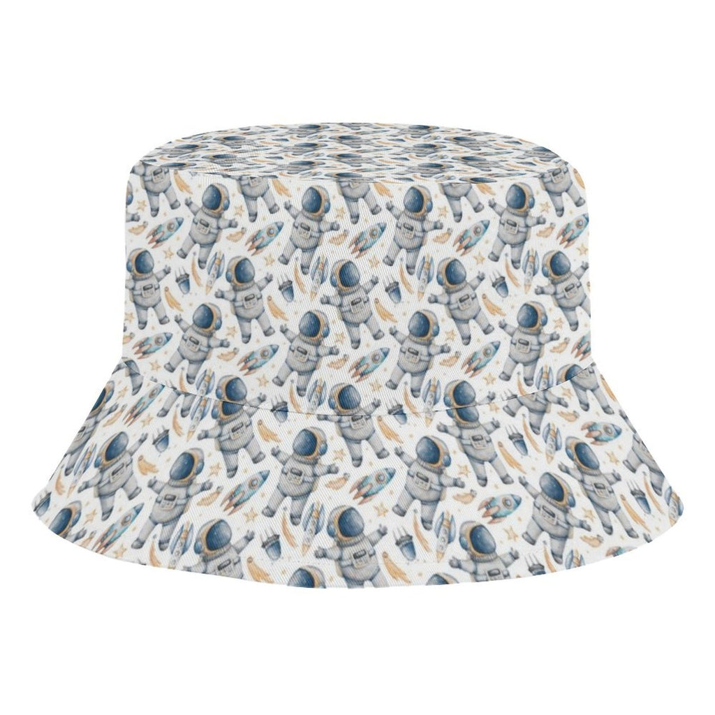 Astronauts Kids Bucket Hat black Kids Bucket Hat Printed Offshore Space