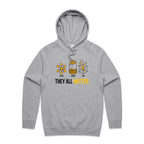 They All Matter Solid Liquid Gas Men's AS Colour Hoodie Grey Marle Mens Hoodie Printed In Australia Science