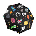Kids Space - Semi-Automatic Foldable Umbrella (Model U12) One Size Semi-Automatic Foldable Umbrella (U12)