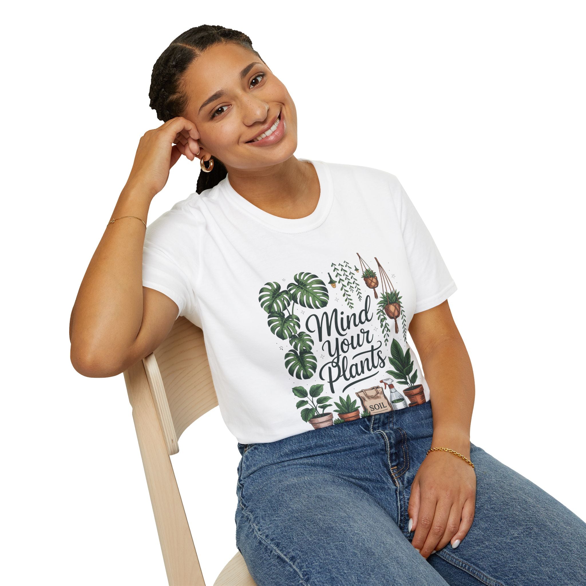 Mind Your Plants - Unisex Softstyle T-Shirt