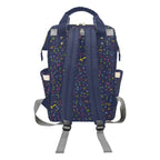 Music Notes - Multi-Function Backpack, Nappy / Diaper Bag