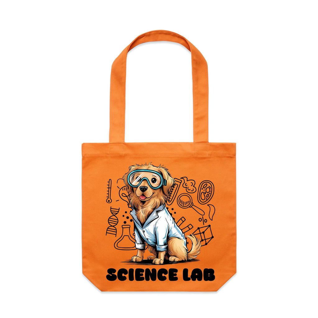 Science Lab Canvas Tote Bag
