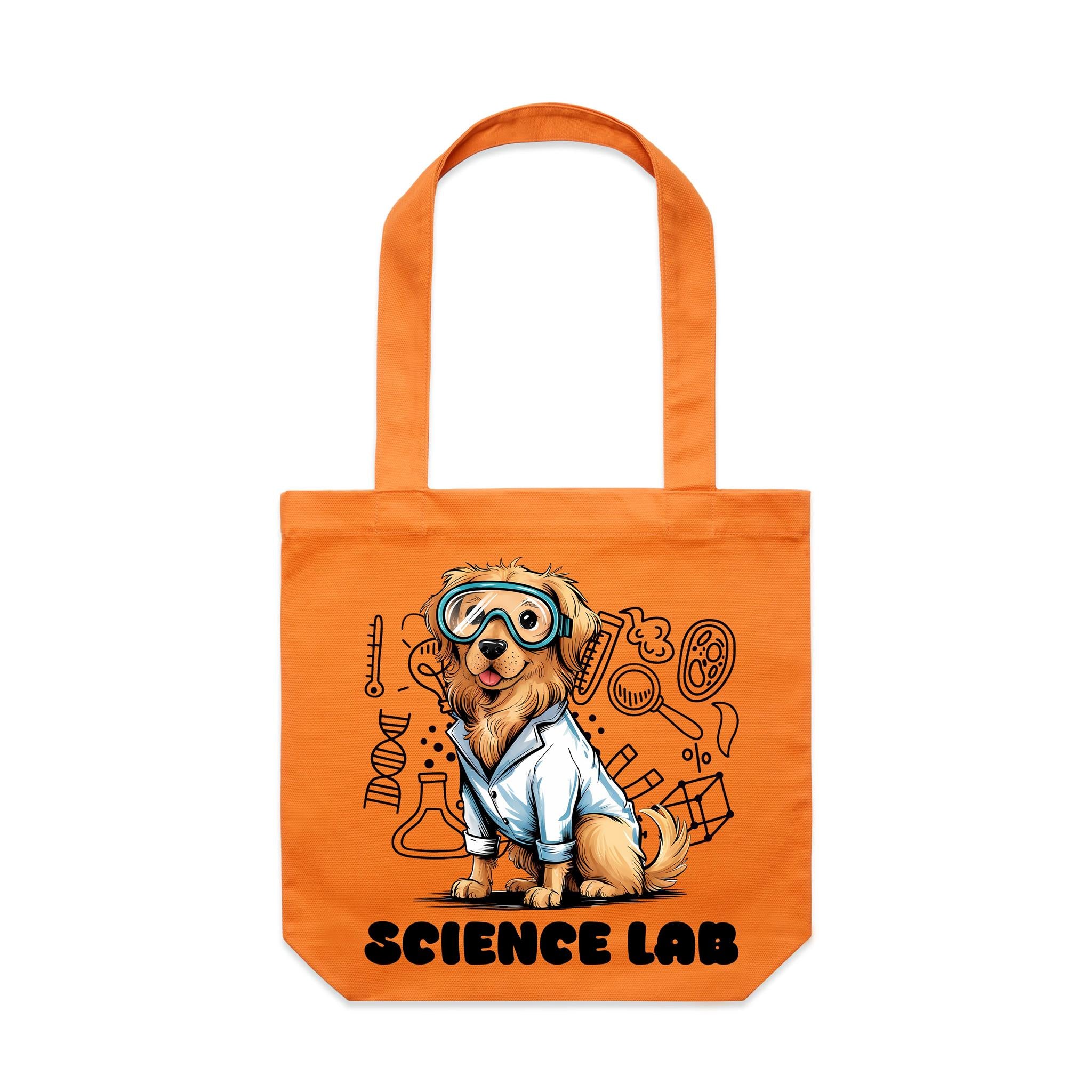 Science Lab Canvas Tote Bag