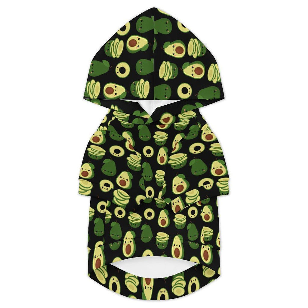 Cute Avocados Pet Hoodie (Large Size)