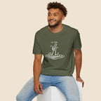 I'm Fine Drowning Thumbs Up Unisex T-shirt Unisex Adult T-shirt Globally Fulfilled Positivity