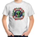 Believe In Yourself, Alien - Kids Youth T-shirt White Kids Youth T-shirt Motivation Positivity Printed In Australia Sci Fi
