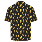 Lightning Bolts Men's Crinkle Hawaiian Shirt