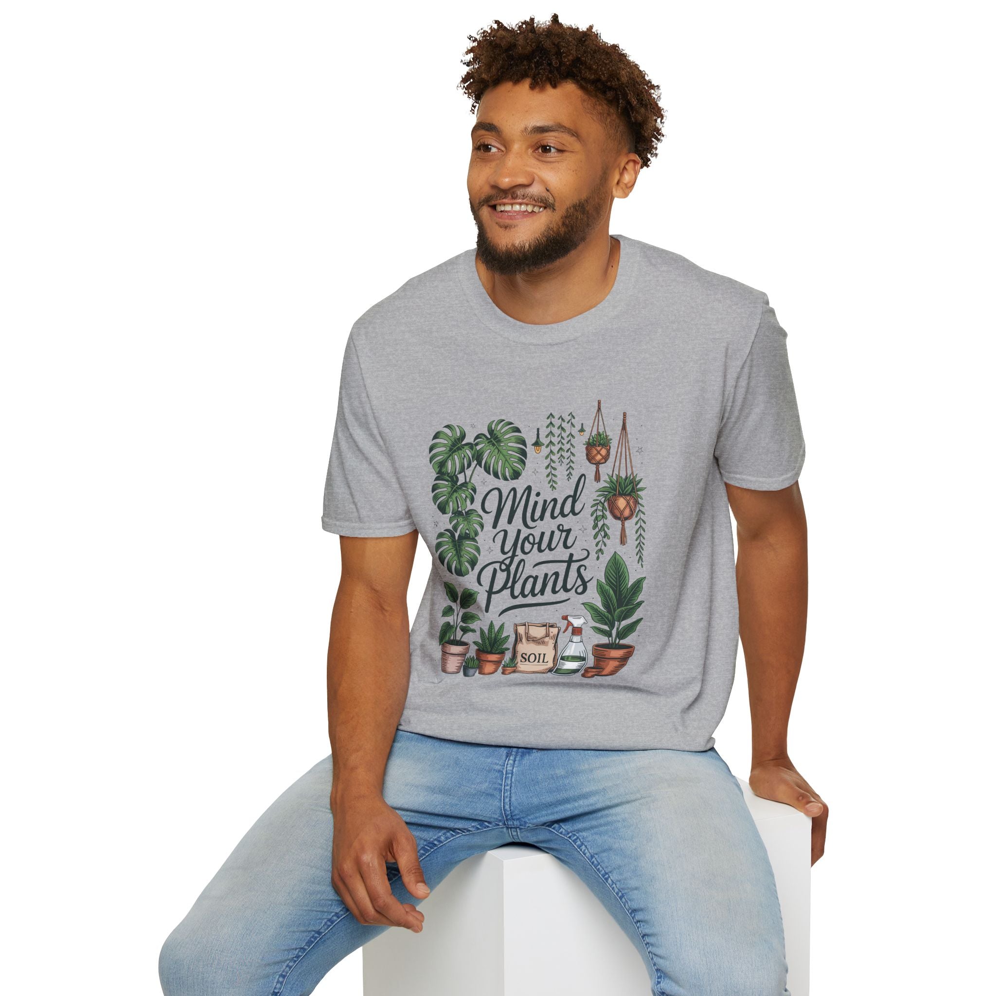 Mind Your Plants - Unisex Softstyle T-Shirt