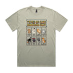 Types Of Cats AS Colour Heavy Faded Tee