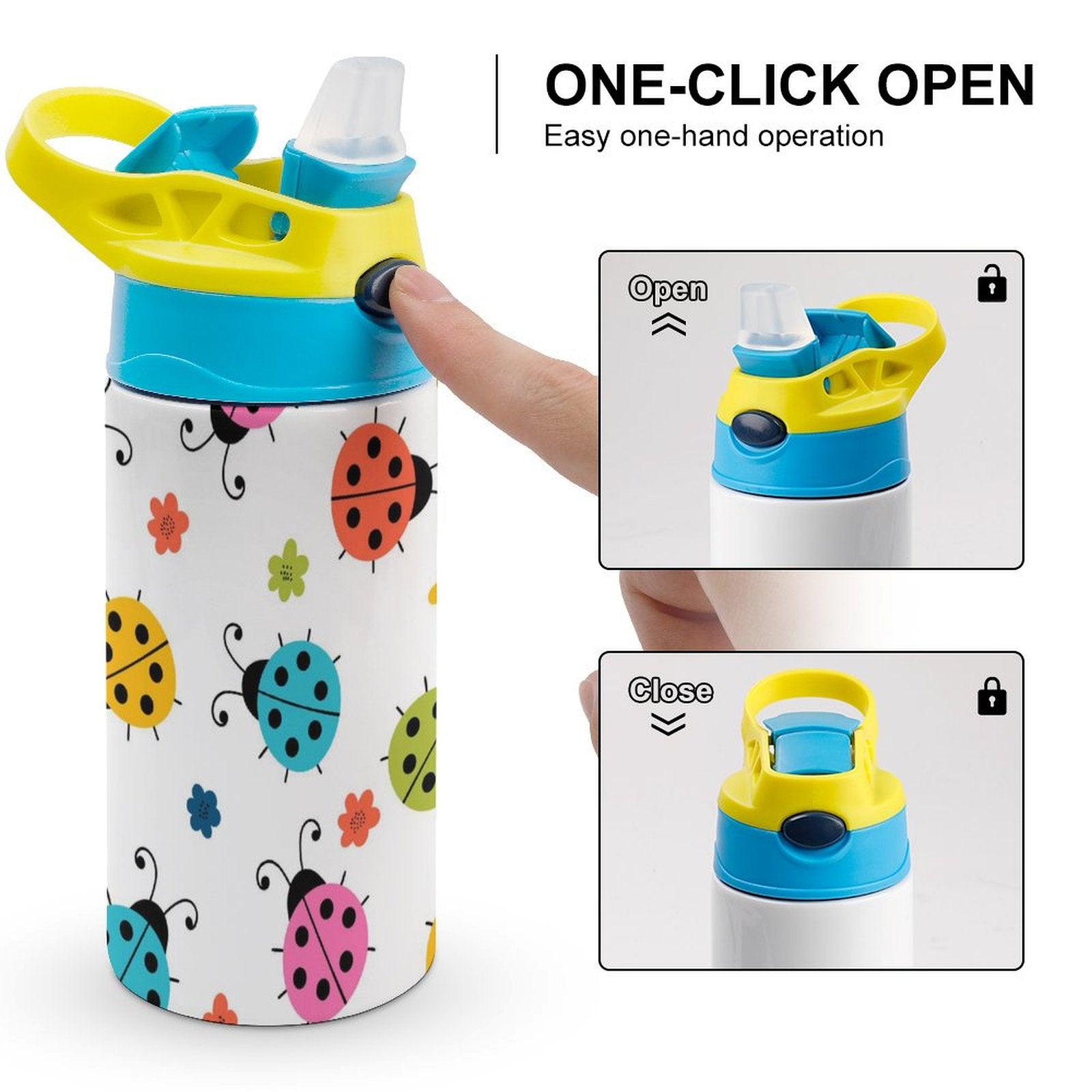 Ladybugs - Little Kids Water Bottle Little Kids Water Bottle Printed Offshore