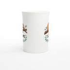 Sloth, I Like Naps - White 10oz Porcelain Slim Mug Porcelain Mug animal Globally Fulfilled