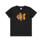 Gold Fish Periodic Table Element Kids AS Colour T-shirt