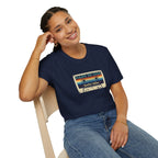 60th Birthday Made in 1966 Cassette Tape Unisex T-Shirt Unisex Adult T-shirt Birthday Globally Fulfilled