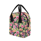 Flamingo Jungle - Zipper Lunch Bag Zipper Lunch Bag Printed Offshore